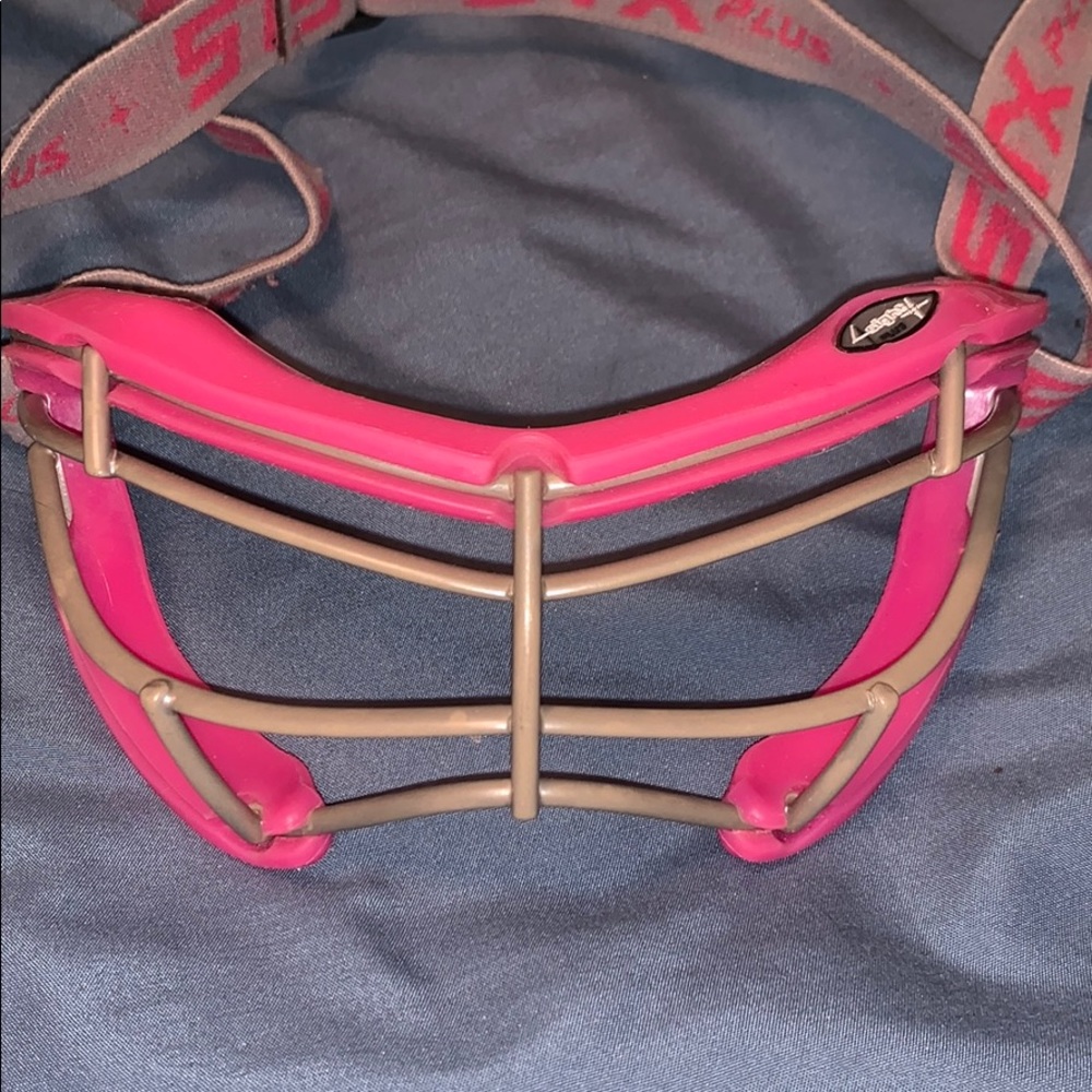 Pink STX girls lacrosse goggles